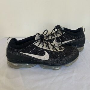 Nike Air VaporMax 2023 Flyknit 'Black Blue Tint' Size 12.5 Mens sneakers shoes